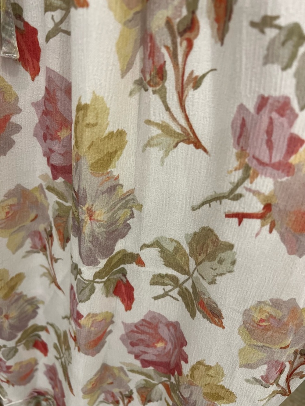 The Kooples Floral English Roses Ruffle Maxi Dress - Picture 9 of 16